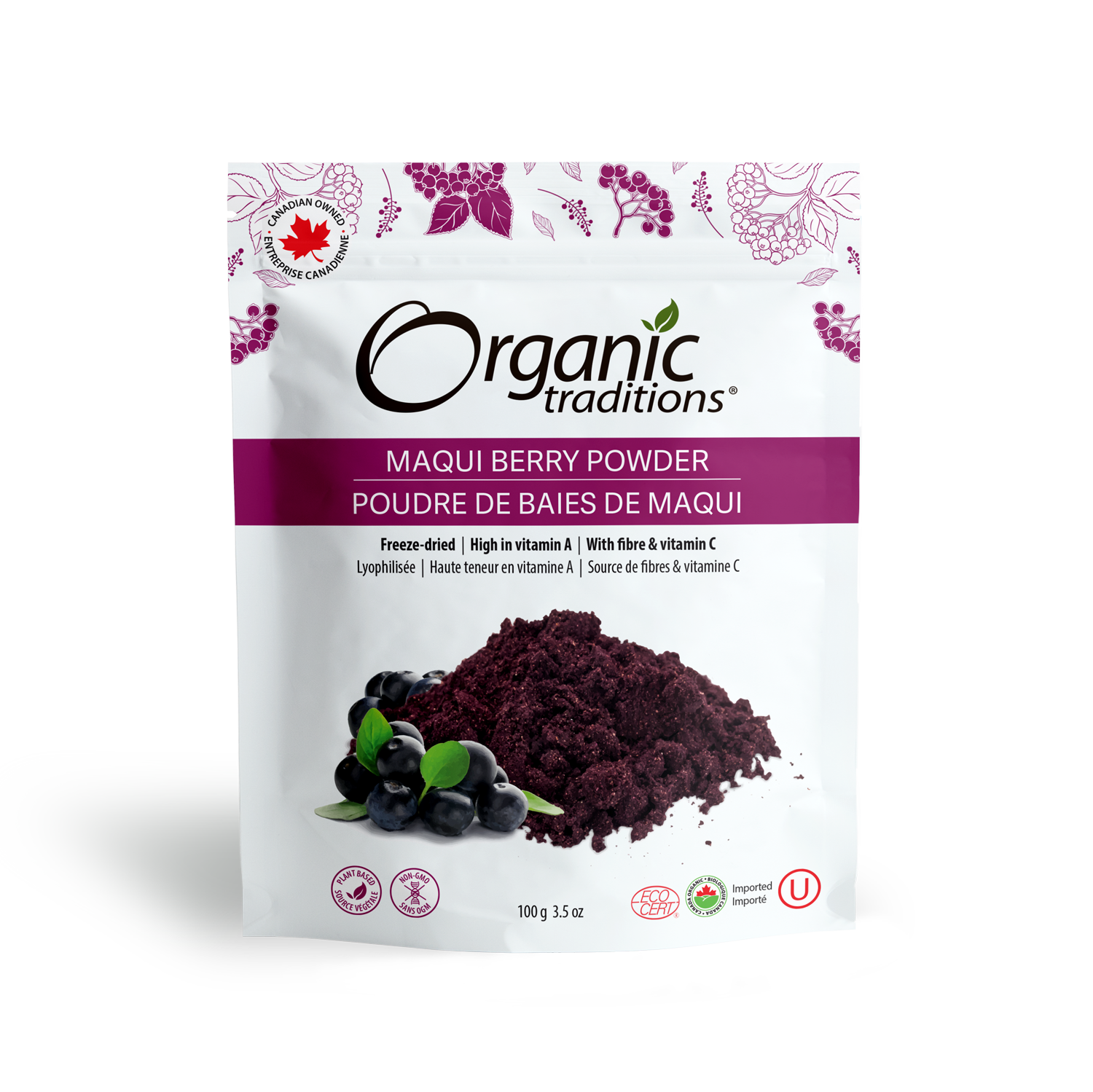 Organic Freeze Dried Maqui Berry Powder