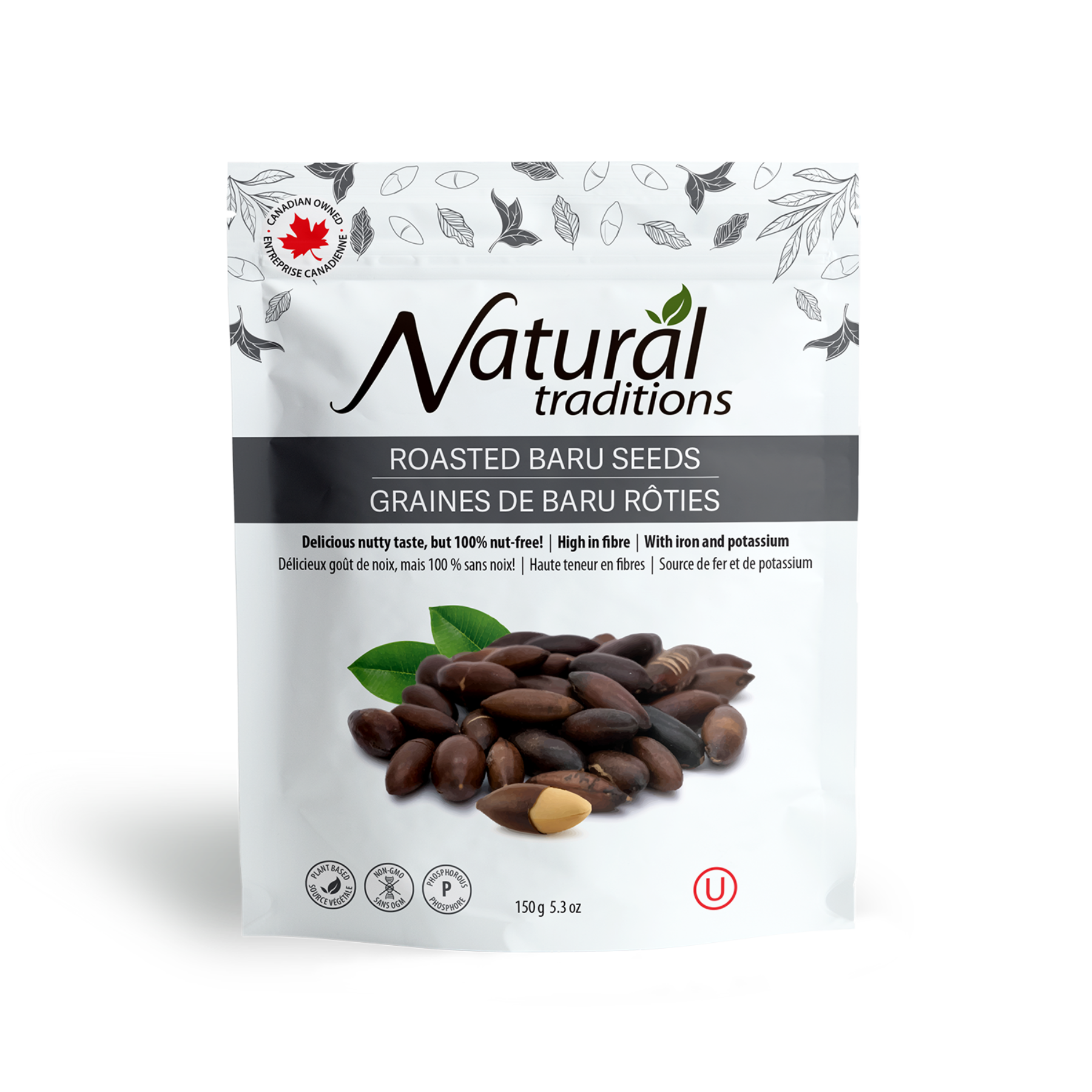 Natural Traditions Roasted Baru Seeds
