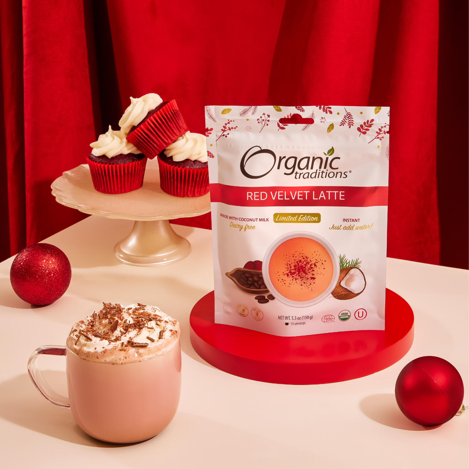 Organic Limited Edition Red Velvet Latte